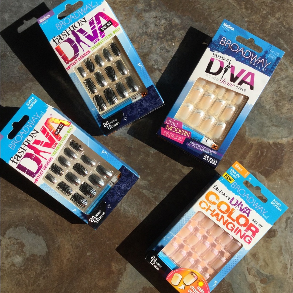 4 boxes of nails